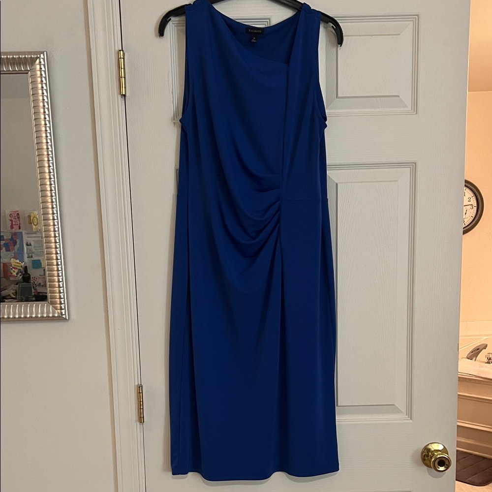 Talbots Royal Blue Midi Dress